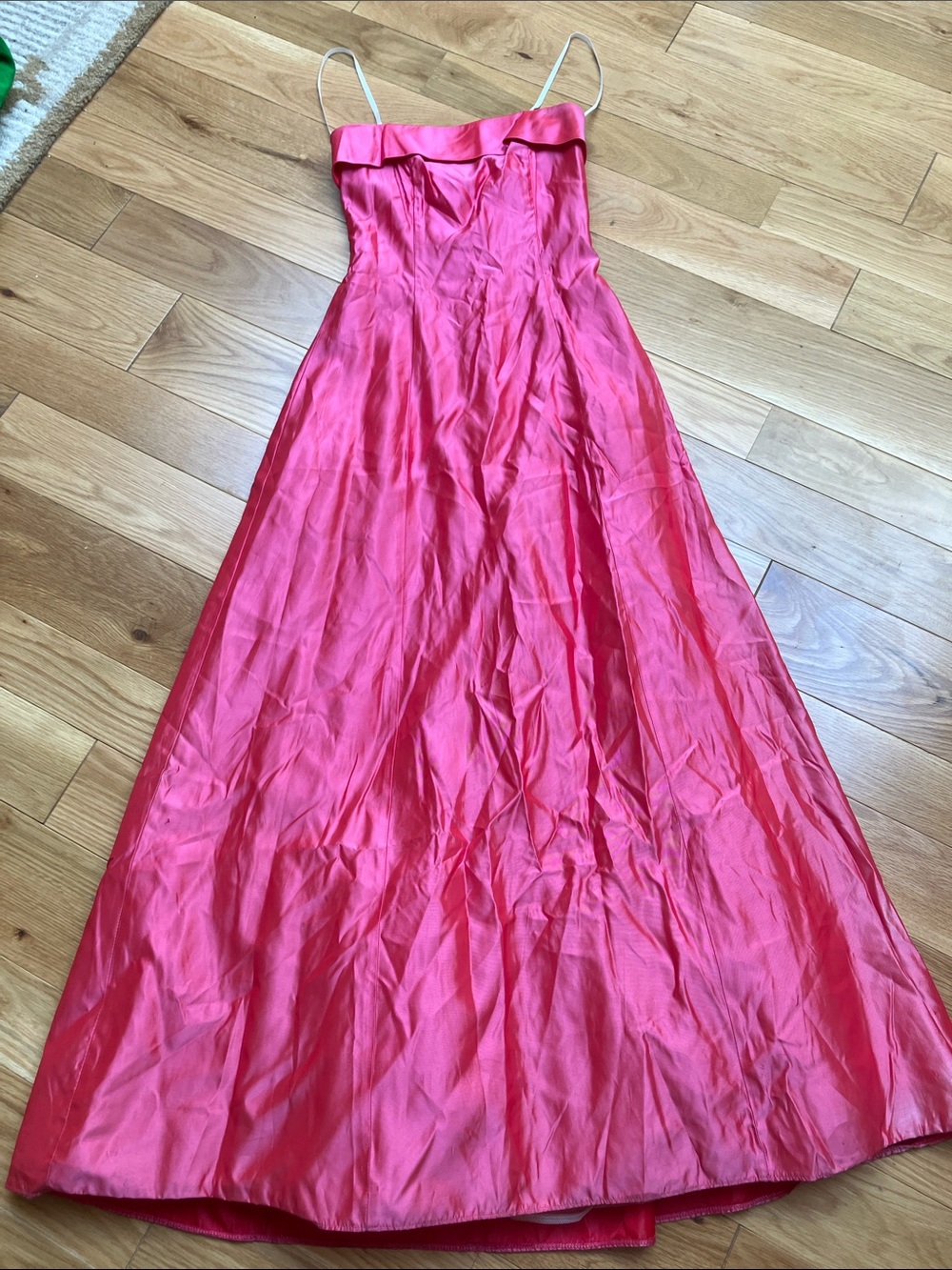 Vintage formal  Fuchsia Maxi Gown